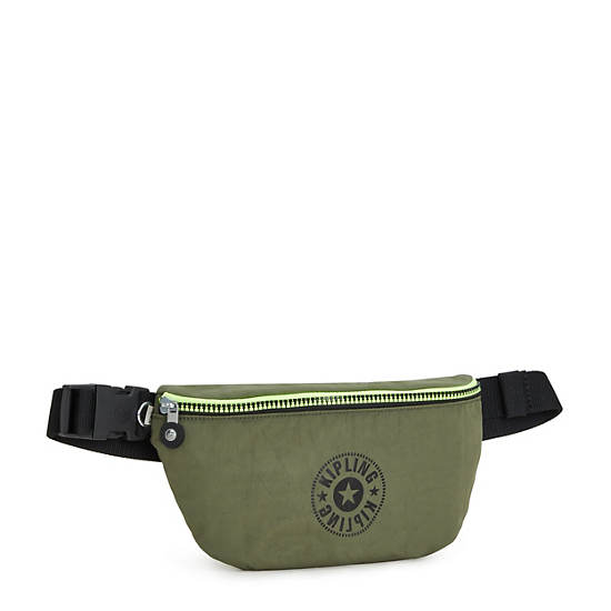 Kipling Fresh Lite Heuptasjes Olijfgroen | BE 1008RV